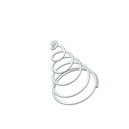 Approved Vendor Taper Spring, Lo= 0.975 , So= 0.438 , W= 0.049 G009989686